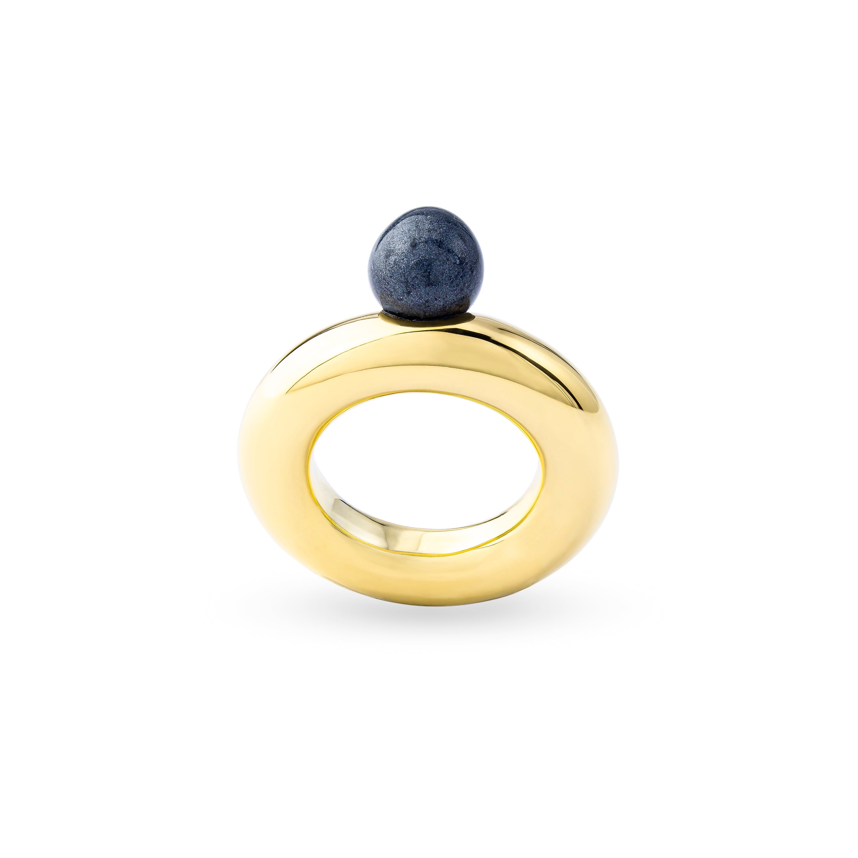 Black Pearl Boia Ring