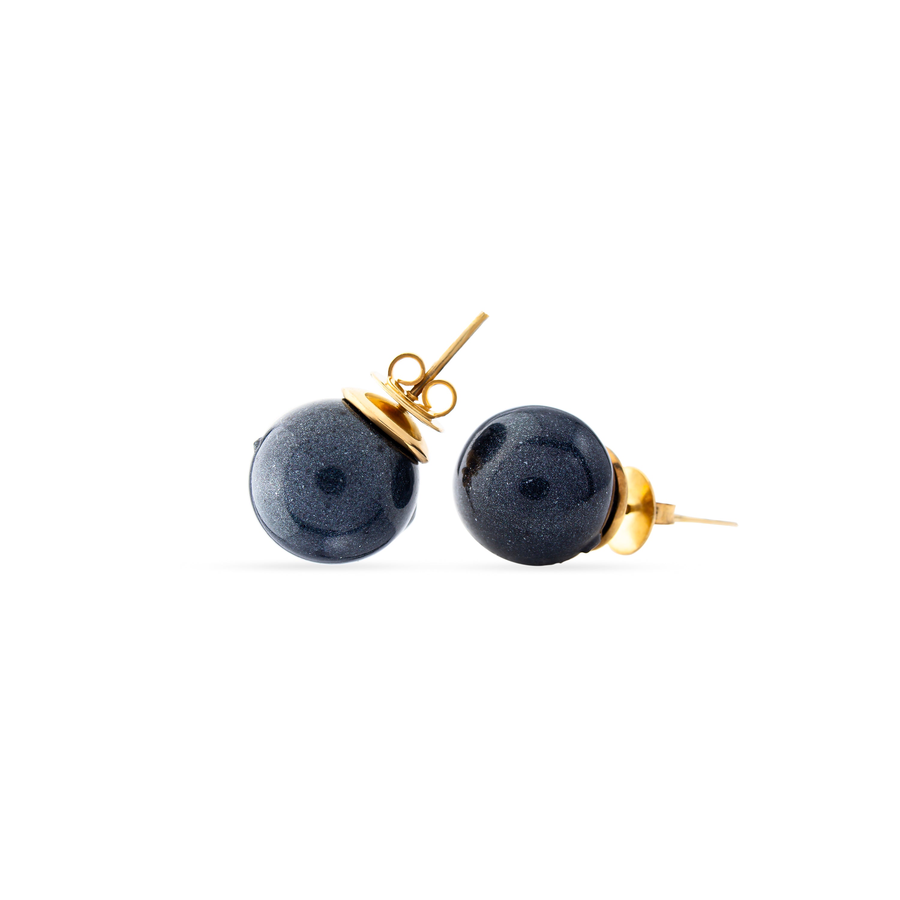 Black Pearl Earrings