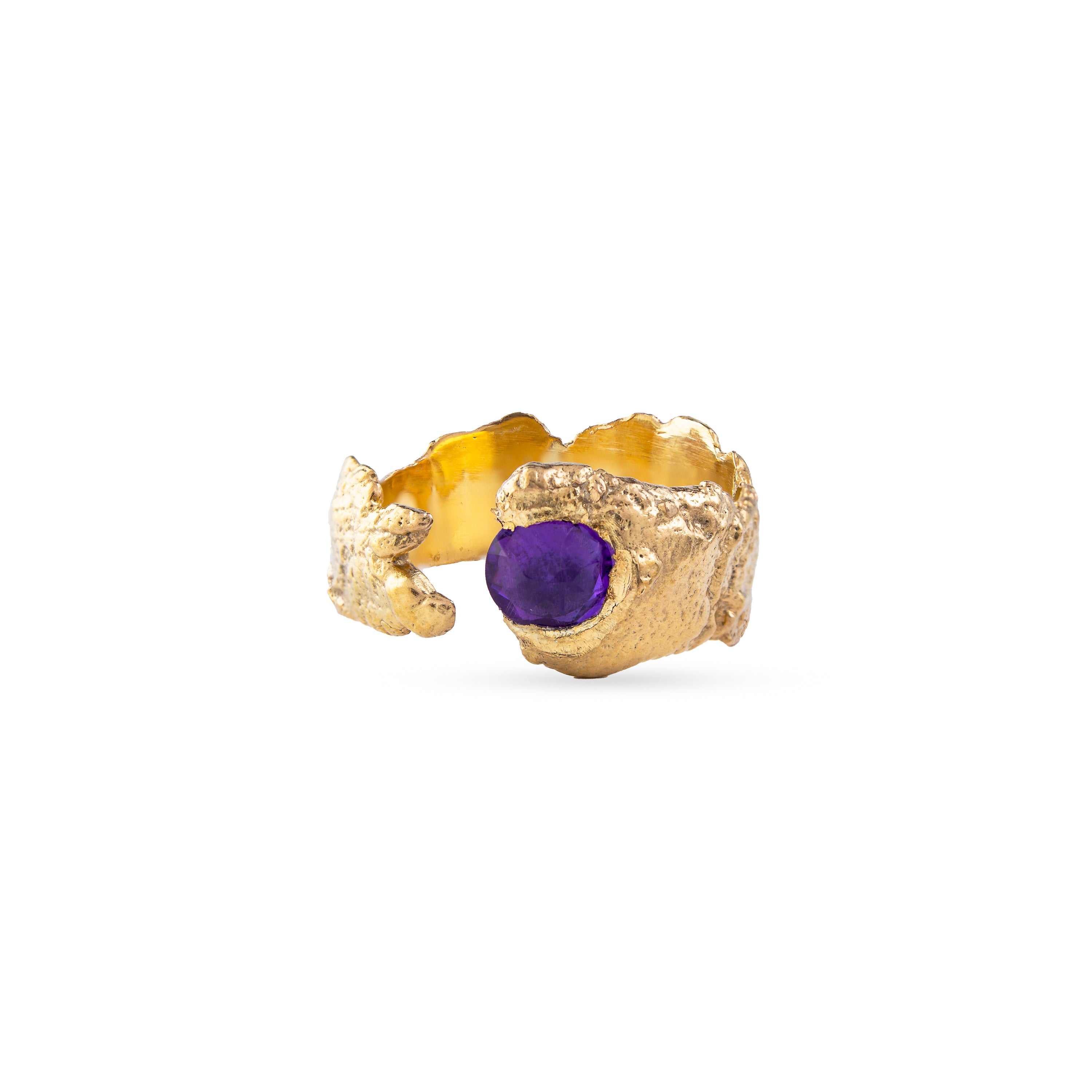 Purple Amethyst Ring