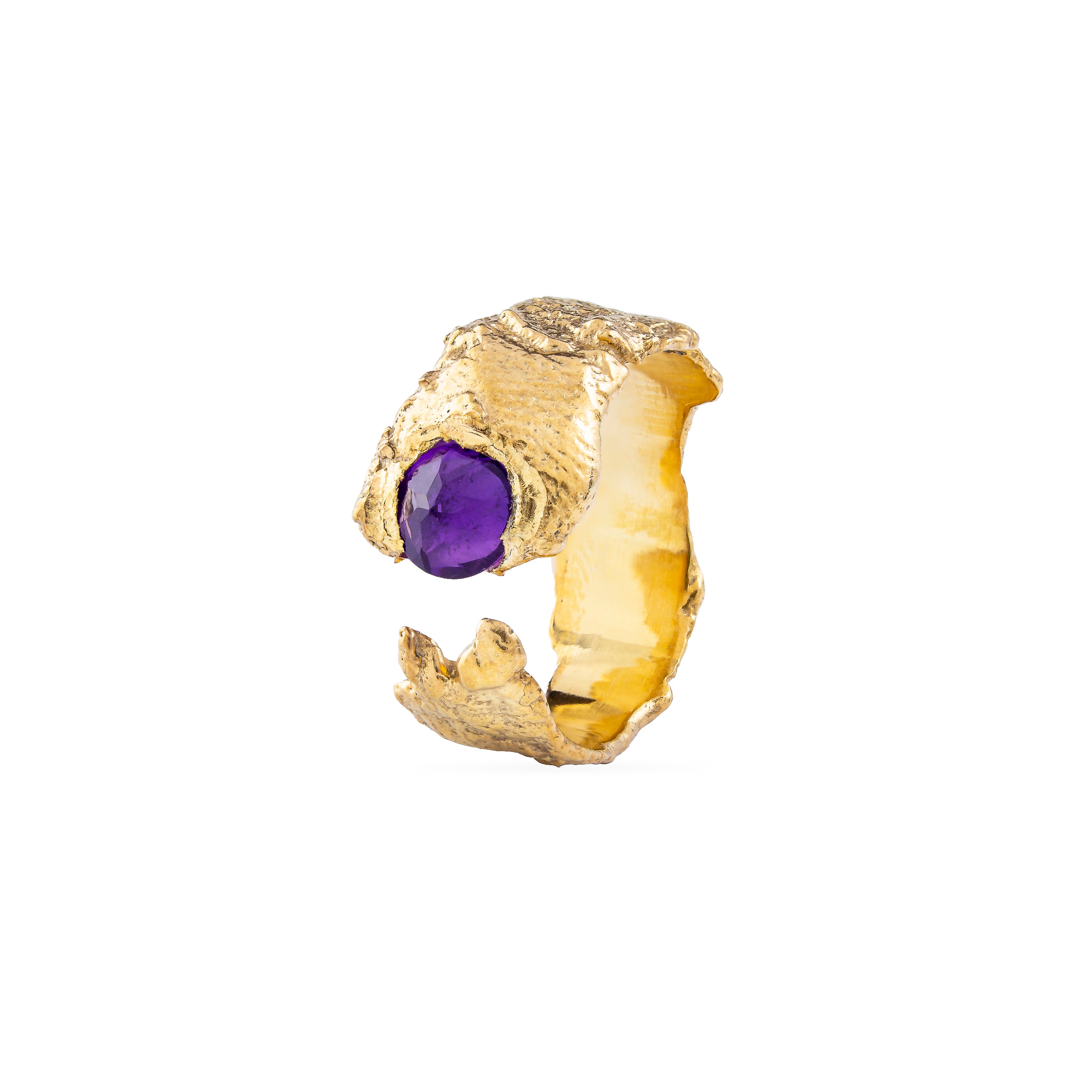 Purple Amethyst Ring